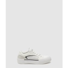 [MCQUEEN-알렉산더맥퀸]스케이트 데크 캔버스 슈즈 777241