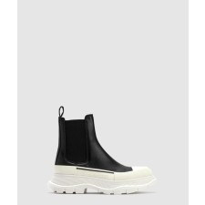 [MCQUEEN-알렉산더맥퀸]트레드 슬릭 첼시 부츠 635714