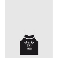 [CELINE-셀린느]탱크 탑 코튼 저지 RX0AQ6
