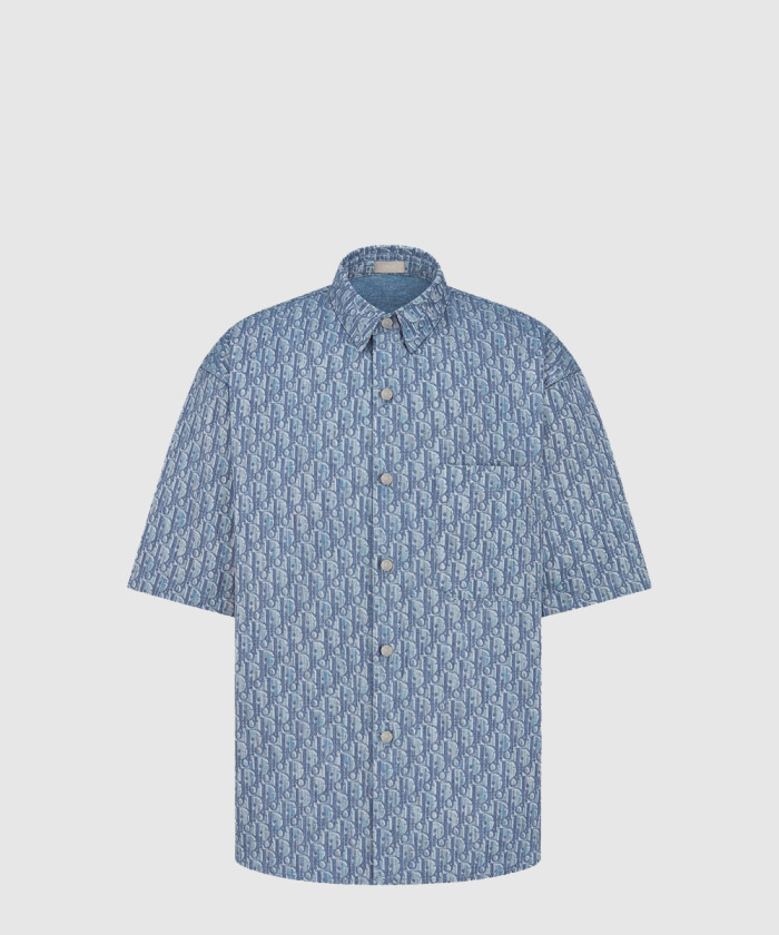 [DIOR-디올]Oblique 반소매 셔츠 593D5