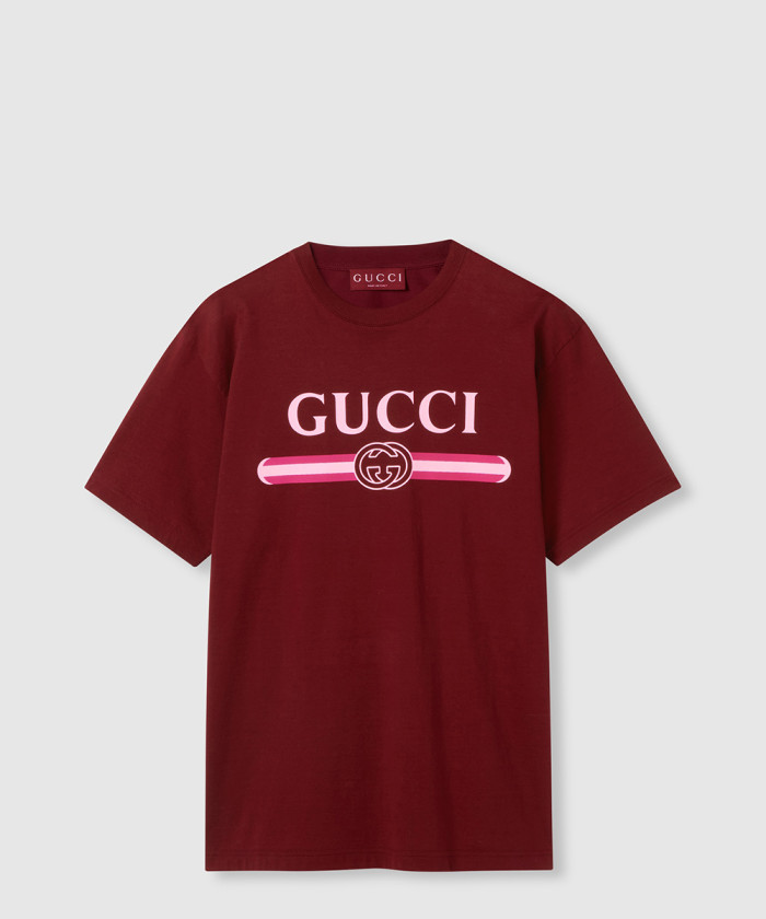 [GUCCI-구찌]프린트 코튼 저지 티셔츠 796395