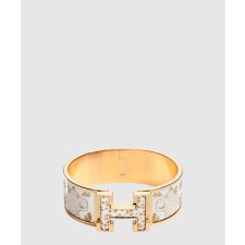 [HERMES-에르메스]Clic Clac H Les Leopards 팔찌
