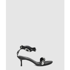 [MCQUEEN-알렉산더맥퀸]돔 가죽 샌들 30124S