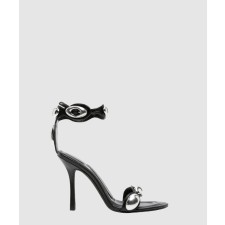 [MCQUEEN-알렉산더맥퀸]돔 가죽 샌들 30124S